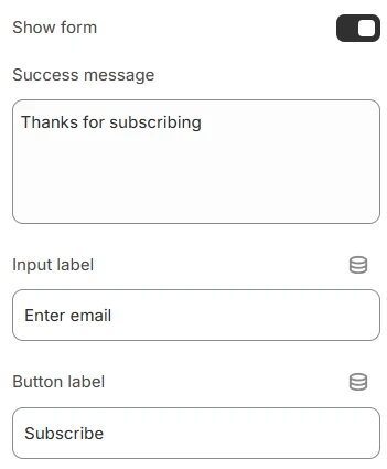 Password content form