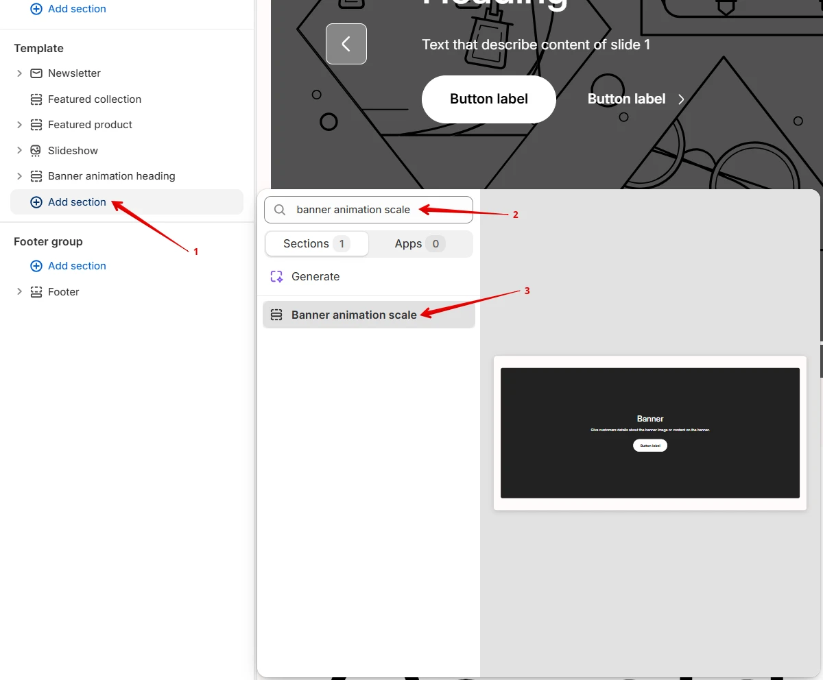add animation scale