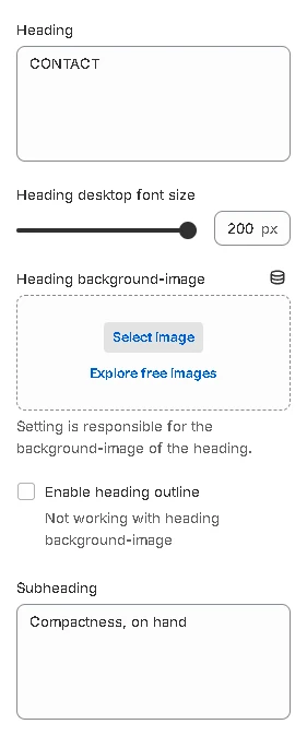 image with animated text general