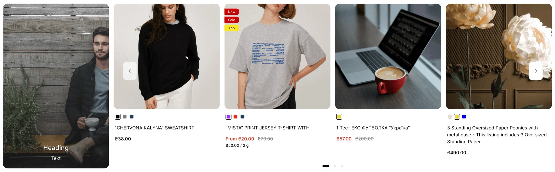 featured products 4 per row