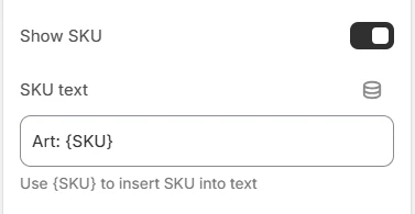 product template sku