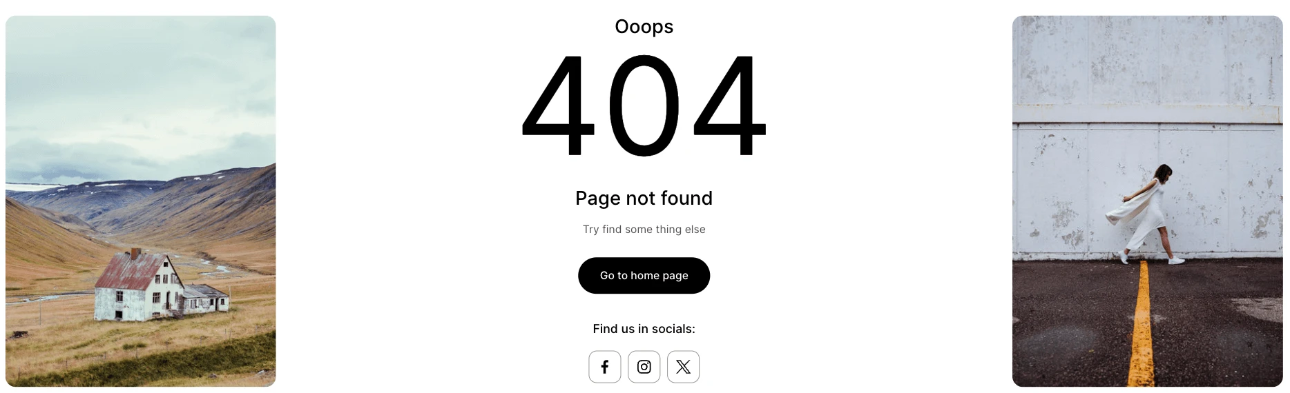 404 page