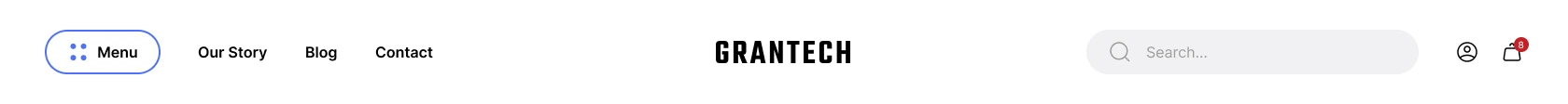 gran tech header logo center