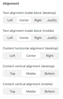 slideshow-alignment-settings