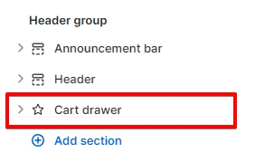 Adding a Section