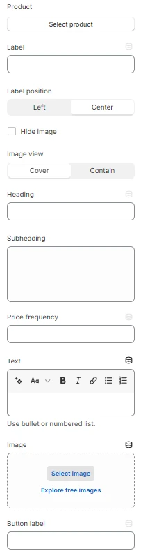 comp[are price product block general