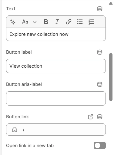 Interactive slides image block 2 