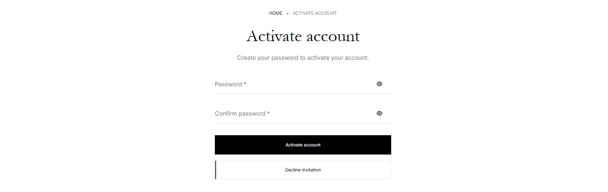 activate page