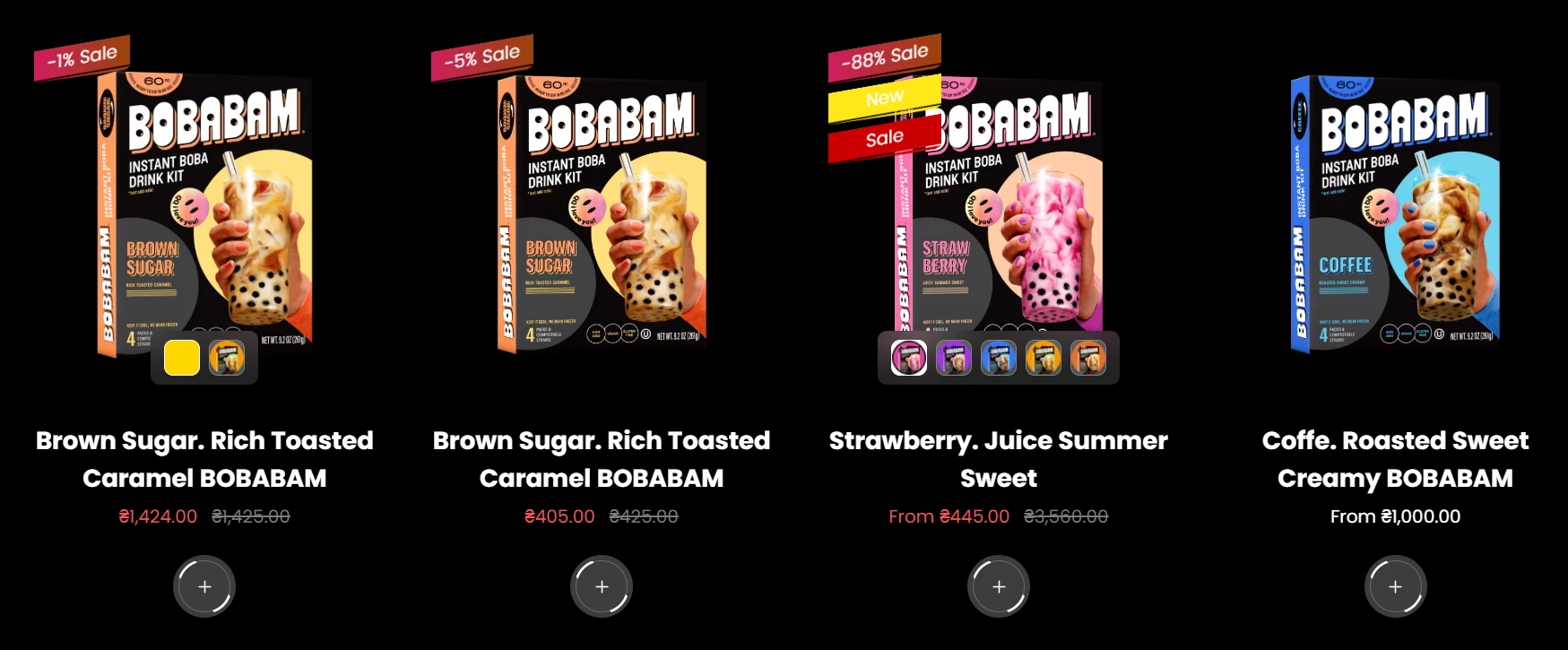 product labels example