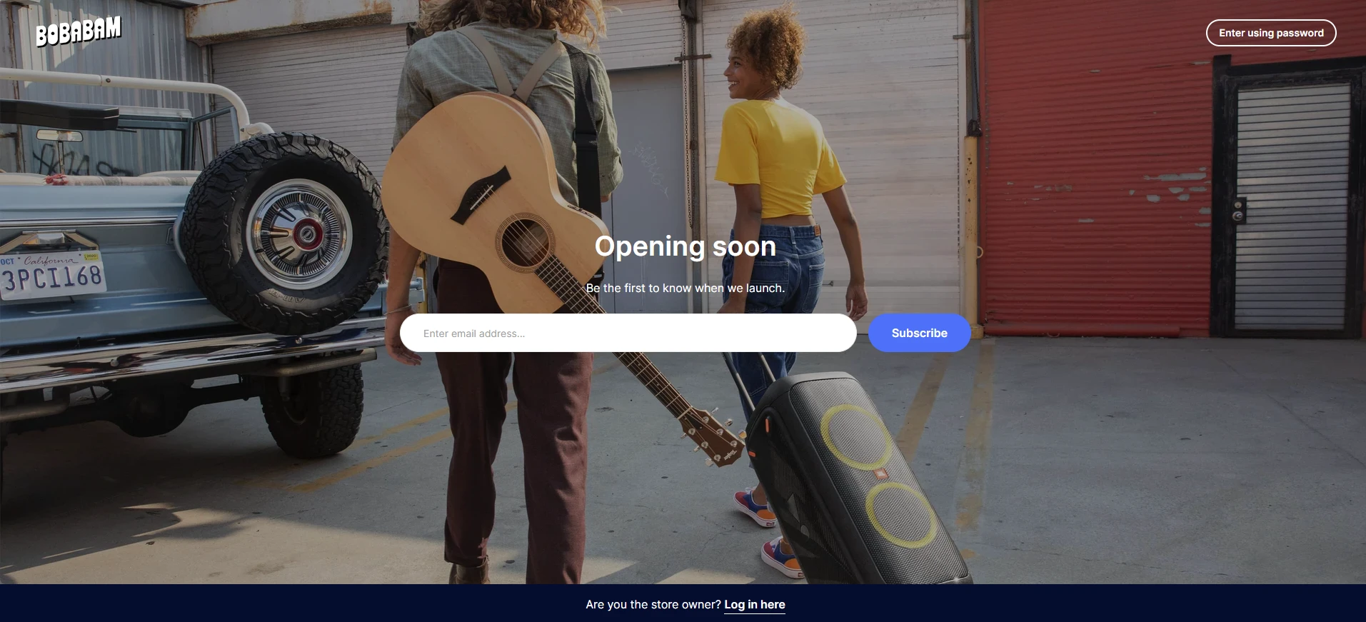password page