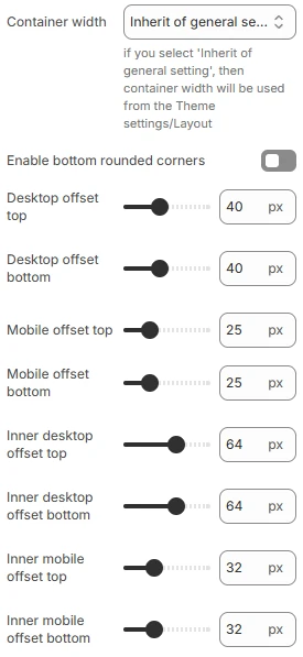 Store telling layout