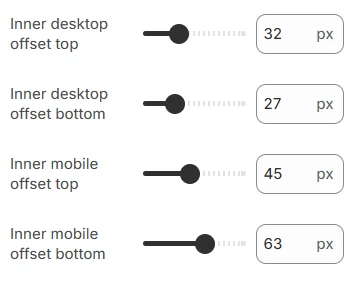 Products slideshow layout
