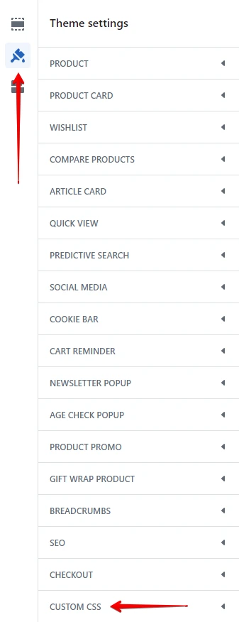 Custom CSS