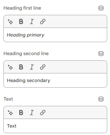 Best sellers settings