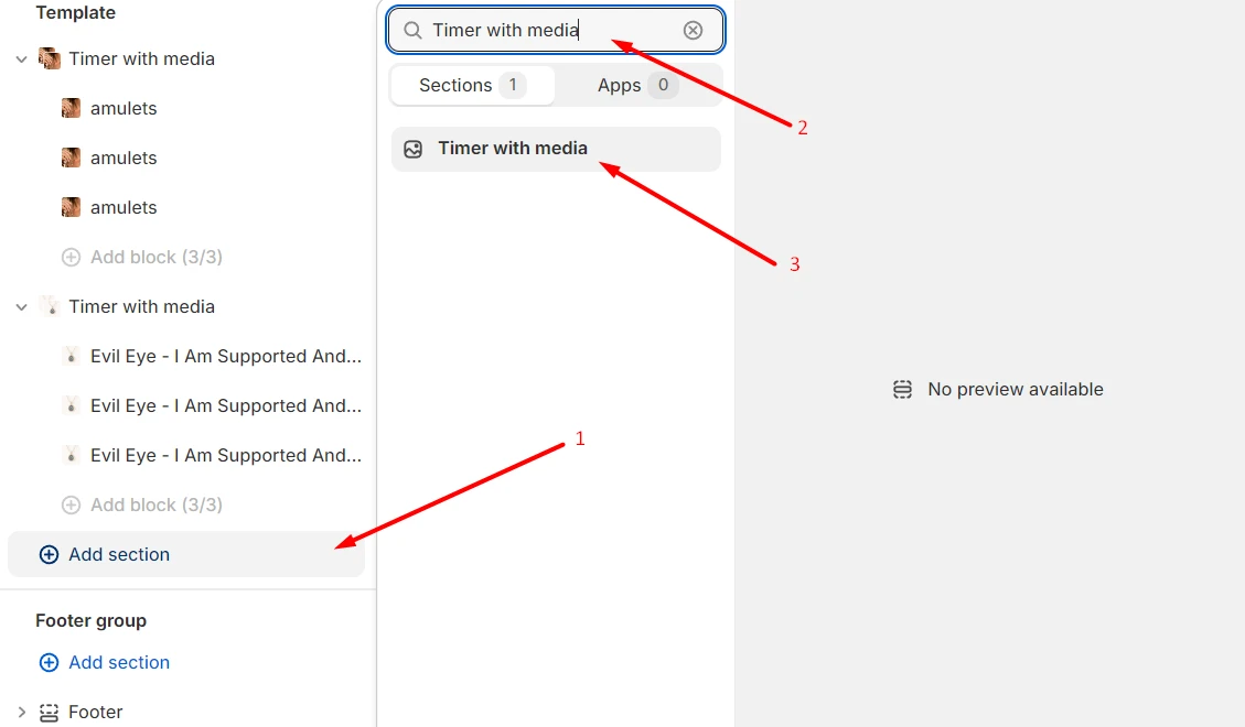 adding section