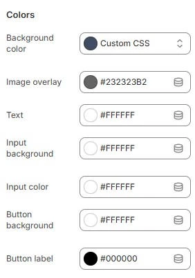 newsletter colors