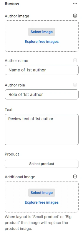 Review block