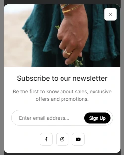 newsletter mobile