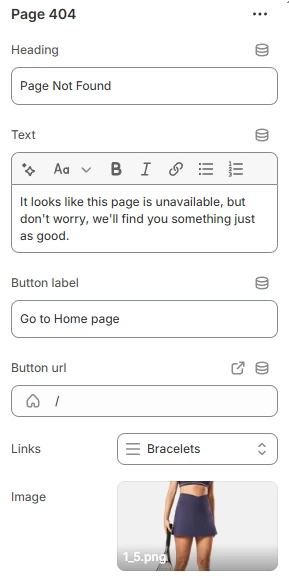 404 template general