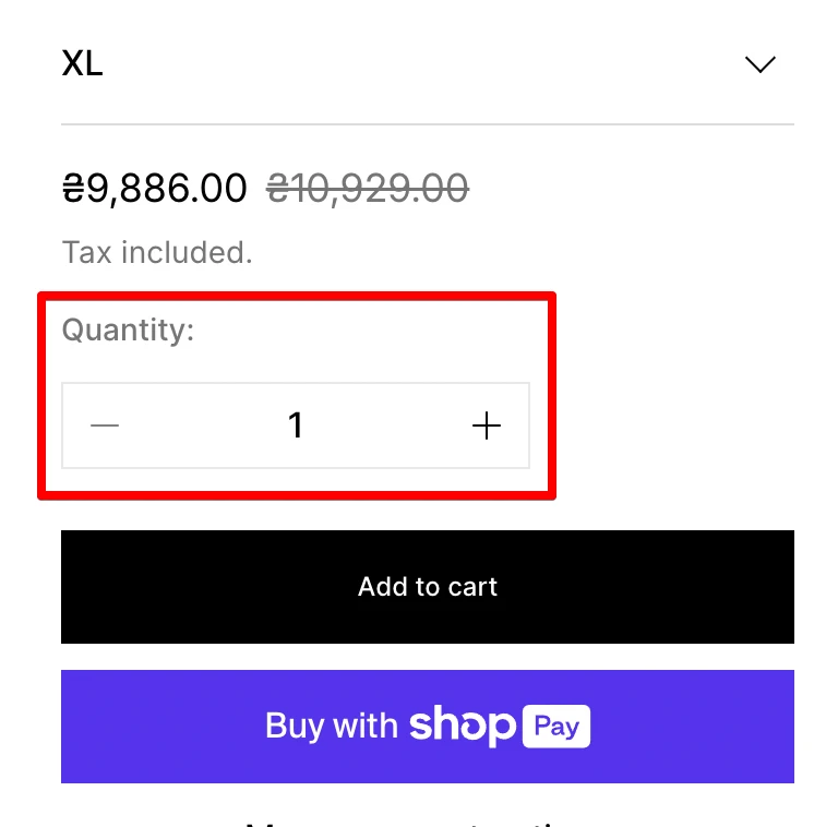 quantity