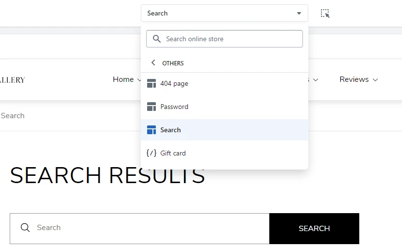 Pages. Search 1