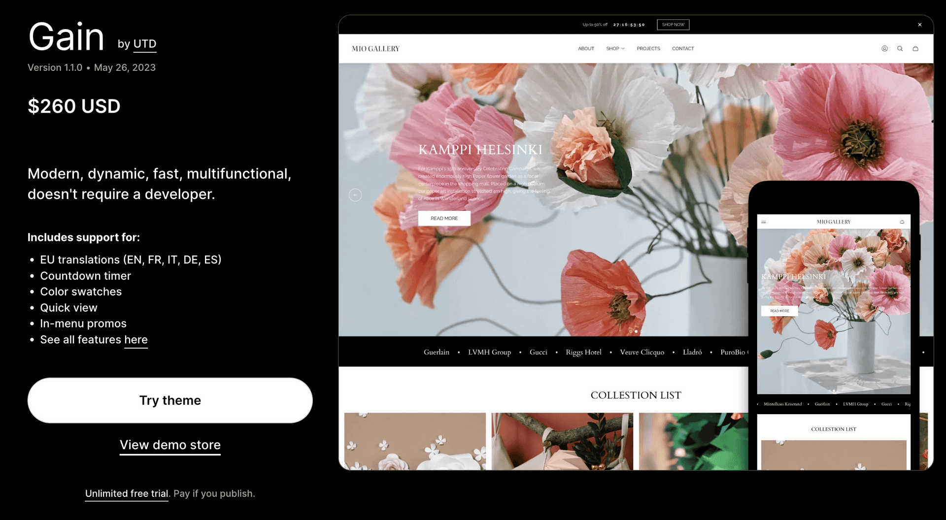 Top 5 New Themes in Shopify 2023 Top 5 New Themes in Shopify 2023