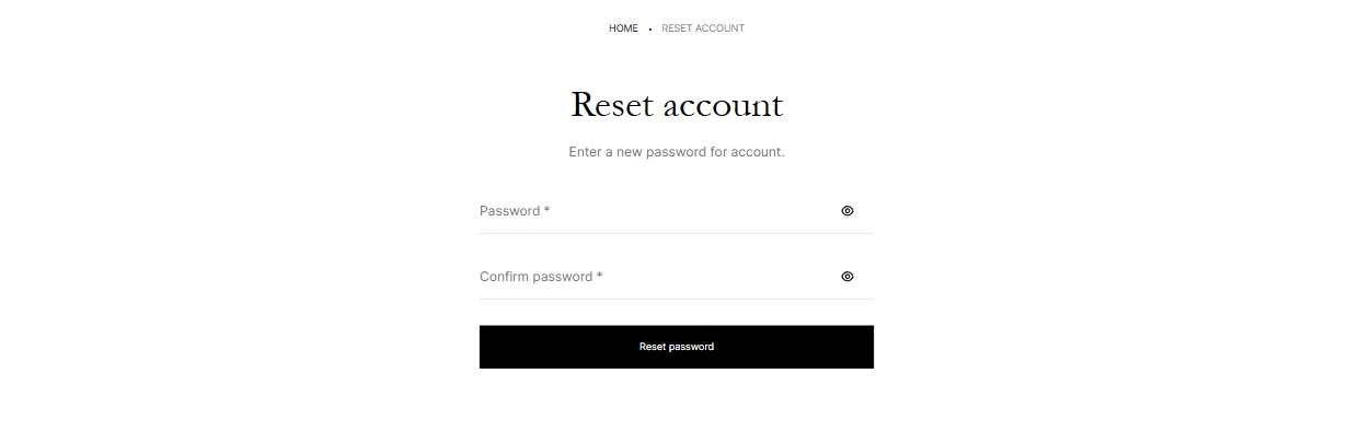 reset