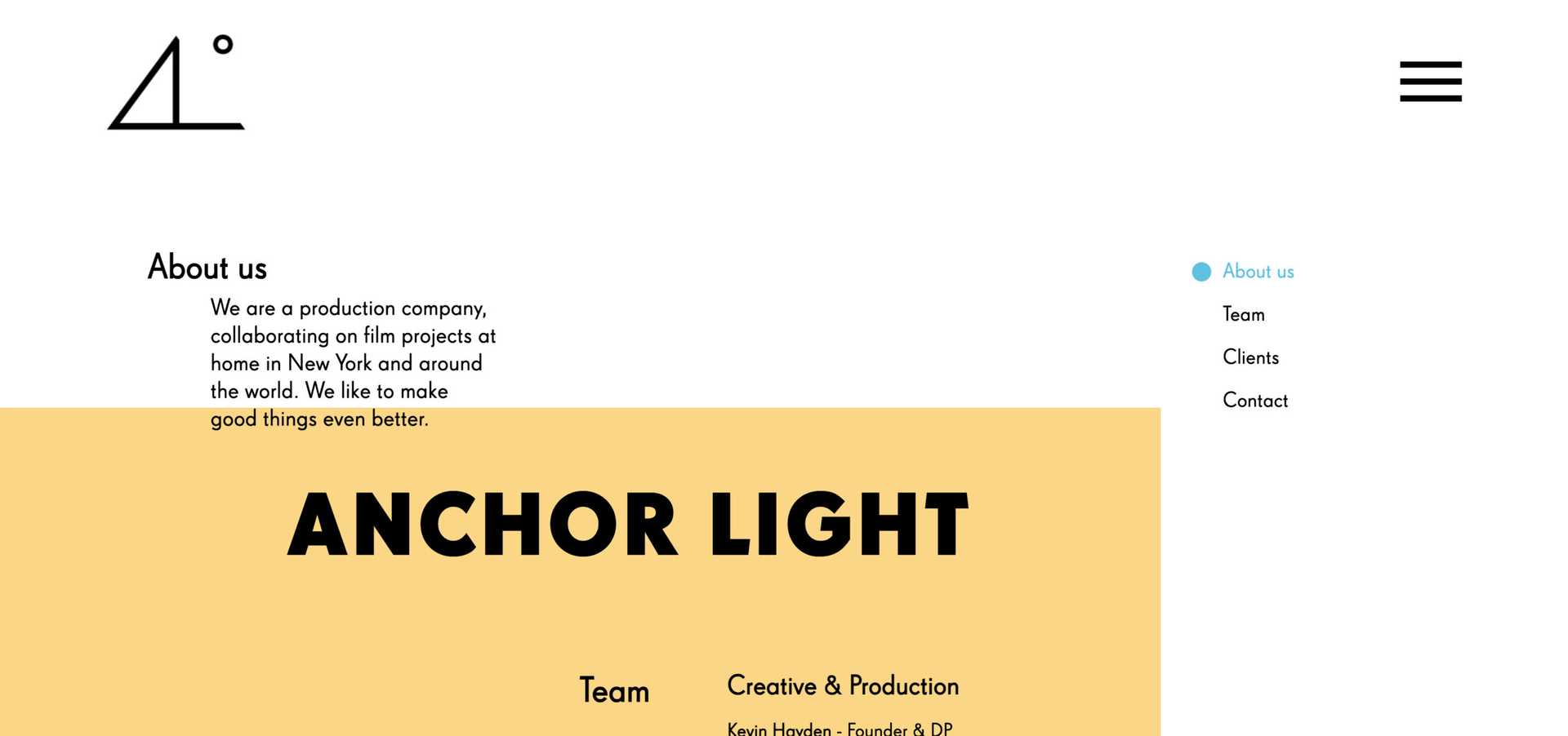 Anchor Light home About — Anchor Light