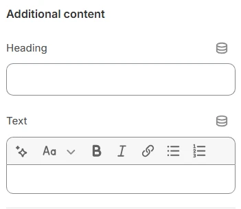 image compare additional content
