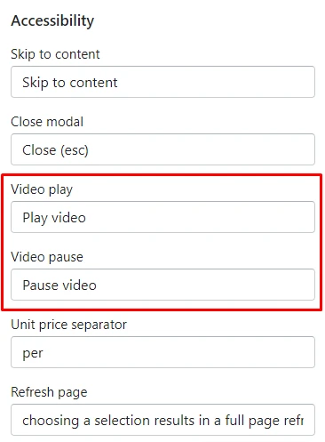General Accessibility