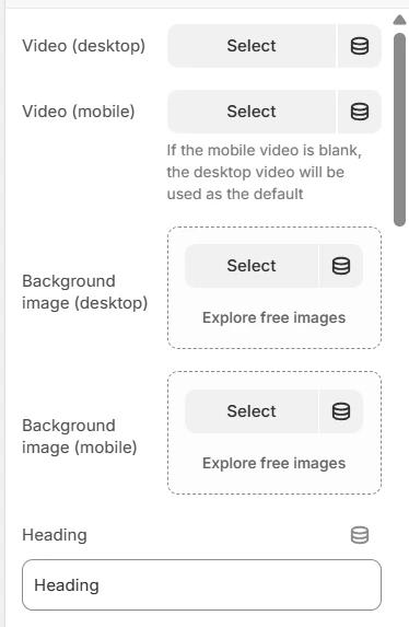 Interactive slides HTML5 video