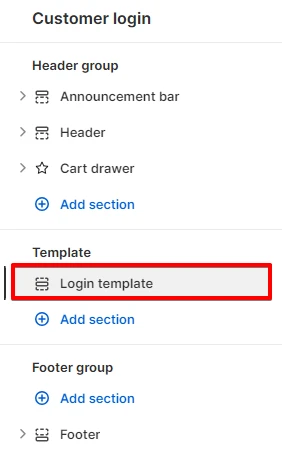 Adding a Section