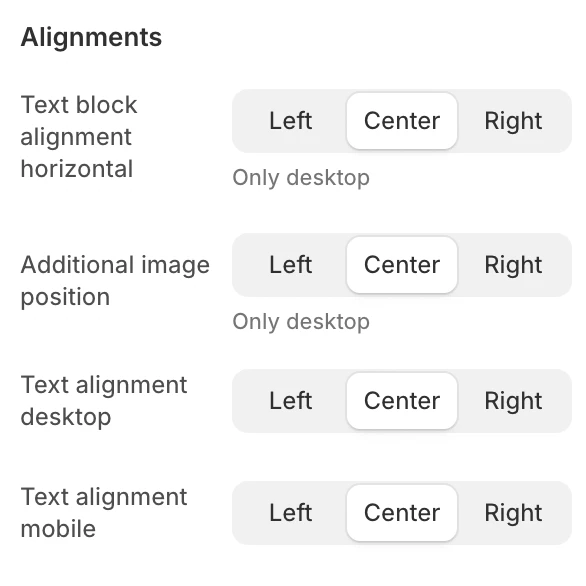 title with image alignment