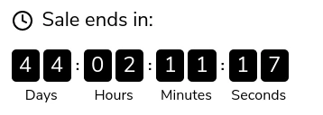 Quick view (Quick view settings. Countdown timer preview)