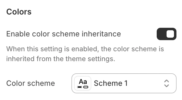 color