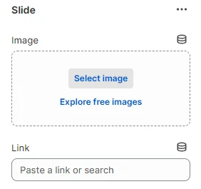 gallery Block settings