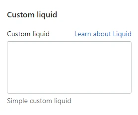 Custom liquid (General)