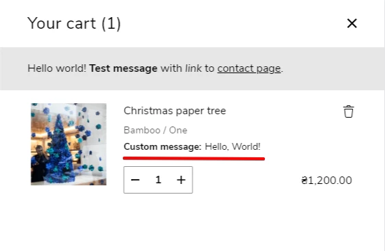 Featured product / product template (Block Custom field. Preview)