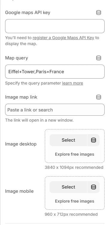 contact map