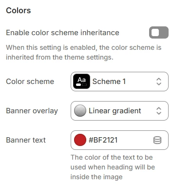 Collection colors