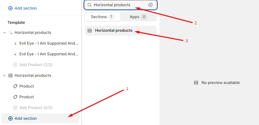 adding section