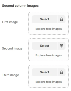 scroll-images-second-column