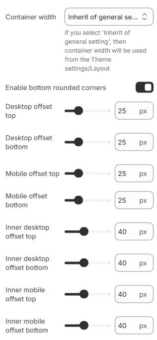 Shop by brand layout