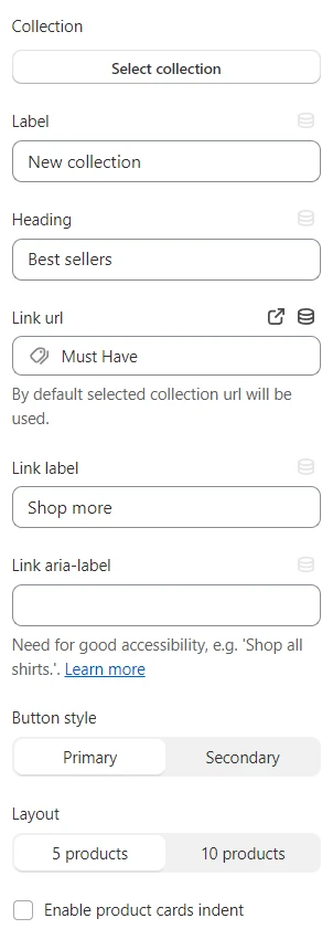 Featured collection (General)
