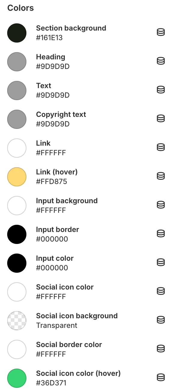 colors