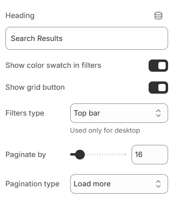 search-template-settings