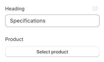 Specifications general