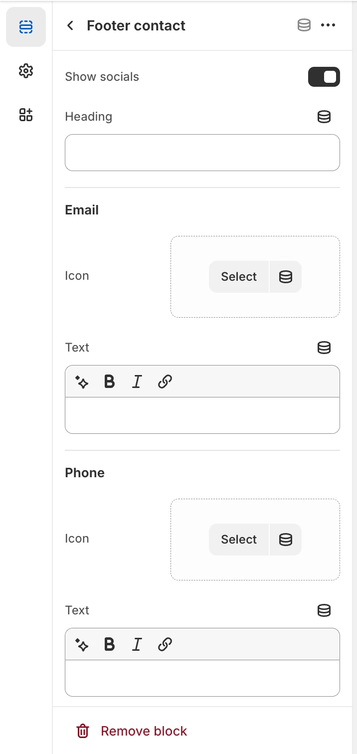 footer contact