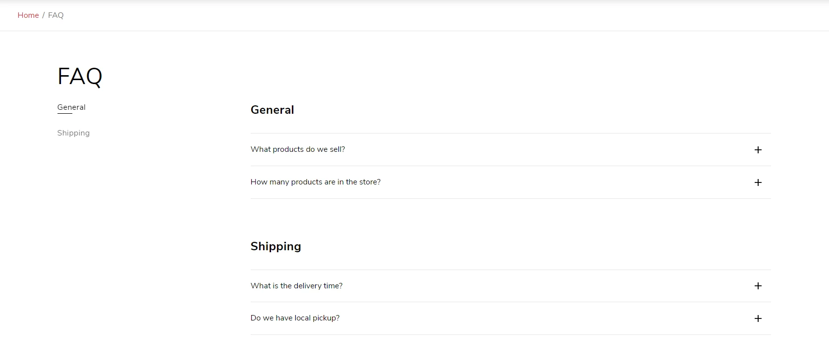 Pages. FAQ 2