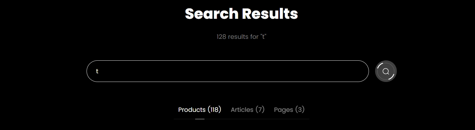 search page